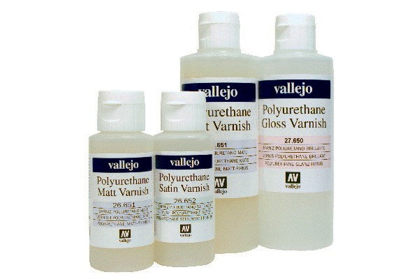 Satin Varnish Polyurethane 60 ml. Bottle